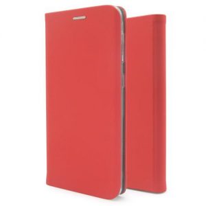 Flip Book Case inos Xiaomi Redmi Note 9S Curved S-Folio Red