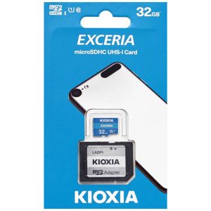 KIOXIA MICRO SD 32GB WITH ADAPTER UHS I U1 (M203)