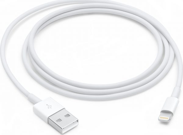 USB Cable Apple MXLY2 USB A to Lightning 1m White Kαλώδιο Σύνδεσης Apple MXLY2ZMA USB A σε Lightning 1m 1