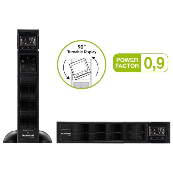 TECNOWARE UPS EVO DSP PLUS 2400 R/T HE PF 0.9 IEC TOGETHER ON, 2400VA/2160W, ON LINE DSP DOUBLE CONVERSION, 1YW ELECTRONIC PARTS & BATTERIES. TECNOWARE UPS EVO DSP PLUS 2400 RT HE PF 0.9 IEC TOGETHER ON 2400VA2160W ON LINE DSP DOUBLE CONVERSION 1YW ELECTRONIC PARTS BATTERIES. 1