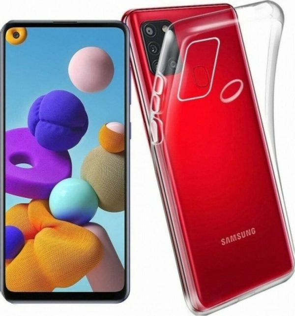 TPU inos Samsung A217F Galaxy A21s Ultra Slim 0.3mm Clear Θήκη TPU inos Samsung A217F Galaxy A21s Ultra Slim 0.3mm Διάφανο 1