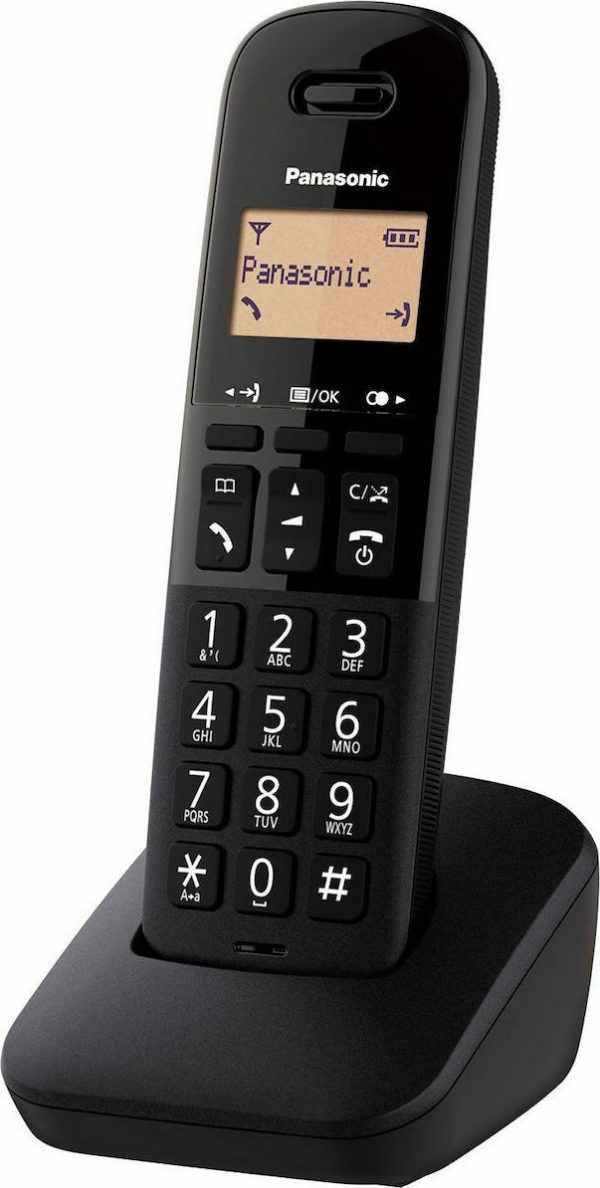 Dect Panasonic KX-TGB610 Black Ασύρματο Τηλέφωνο Panasonic KX TGB610 Μαύρο 1