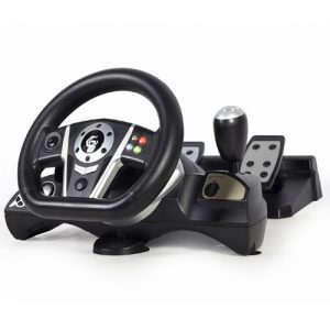 GEMBIRD VIBRATION RACING WHEEL WITH PEDALS (PC/PS3/PS4/SWITCH)
