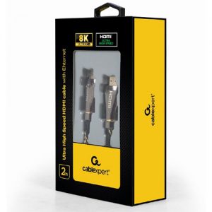 CABLEXPERT Ultra High speed HDMI cable with Ethernet