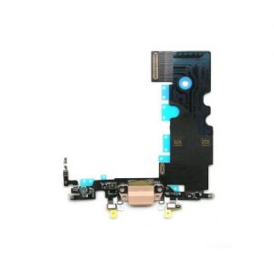 Flex Cable Apple iPhone 8 with Plugin Connector & Microphone Gold (OEM)