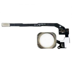 Home Button Flex Cable with External Home Button Apple iPhone 5S/ iPhone SE White (OEM)