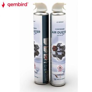 GEMBIRD COMPRESSED AIR DUSTER FLAMMABLE 750ML