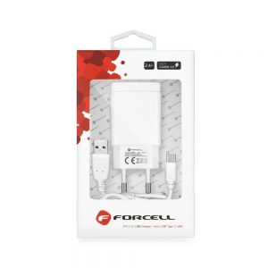 Travel Charger Forcell with USB socket type-C - 2