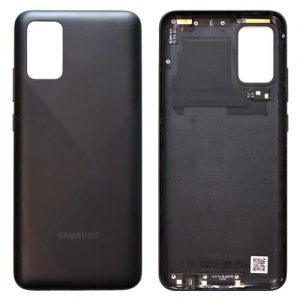 Battery Cover Samsung A025F Galaxy A02s Black (Original)