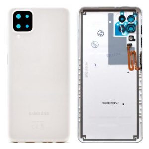 Battery Cover Samsung A125F Galaxy A12 White (Original)