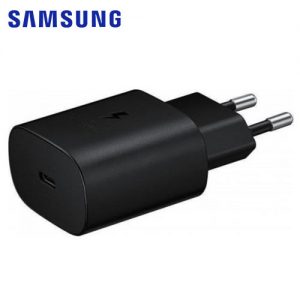 SAMSUNG WALL CHARGER USB-C 25W BLACK BLISTER