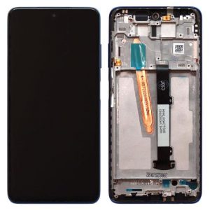LCD with Touch Screen & Middle Plate Xiaomi Poco X3/ X3 NFC Cobalt Blue (Original)