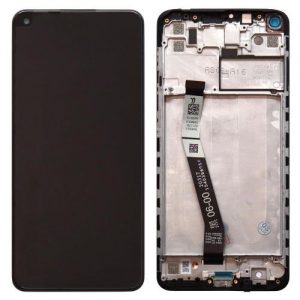 LCD with Touch Screen & Middle Plate Xiaomi Redmi Note 9 Midnight Grey (Original)