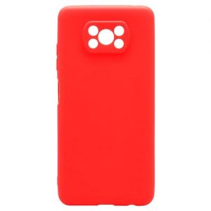Soft TPU inos Xiaomi Poco X3 NFC S-Cover Red
