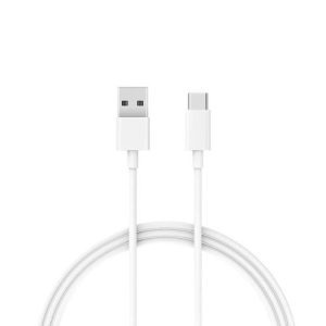 USB 2.0 Cable Xiaomi Mi USB Α to USB C 1m SJX14ZM White (Bulk)
