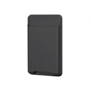 Silicon Card Pocket AhaStyle PT133-S for Smartphones Black