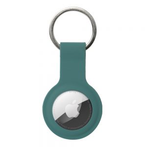 Silicone holder for AIRTAG green