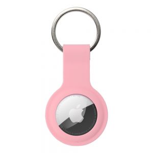 Silicone holder for AIRTAG pink