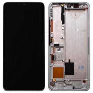 LCD with Touch Screen & Middle Frame Xiaomi Mi Note 10 Lite White (Original)