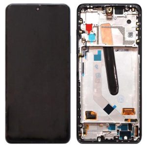 LCD with Touch Screen & Middle Plate Xiaomi Mi 11 Pro 5G Black (Original)