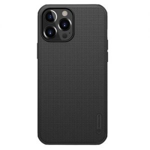 Soft TPU & PC Back Cover Case Nillkin Super Frosted Shield Pro Apple iPhone 13 Pro Max Black