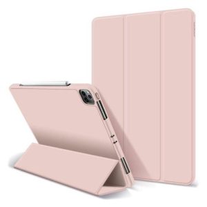Flip Smart Case inos Apple iPad pro 11.0 (2021) with TPU Back Cover & SC Pen Pink