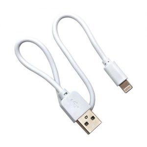 USB 2.0 Cable USB A to Lightning 0.3m White (Bulk)