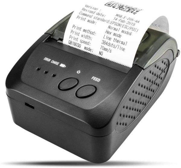 PORTABLE 2" 58mm MINI USB POS PRINTER