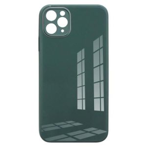 TPU & Glass Case inos Apple iPhone 11 Pro Max CamGuard Midnight Green