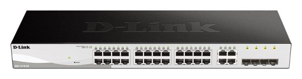 D-LINK Switch DGS-1210-28, 24-Port ,10/100/1000 Mbps, 4-port SFP 97 50 DGS121028 1