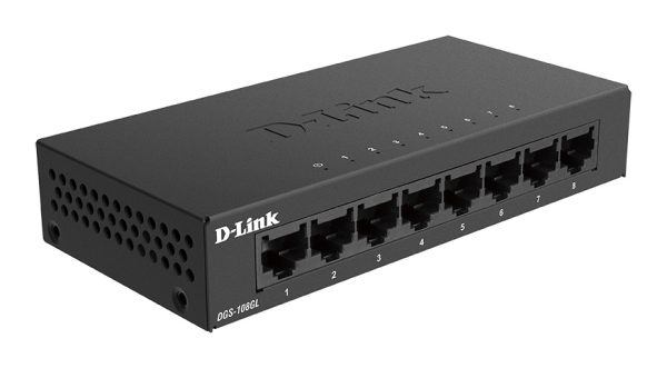 D-LINK SWITCH DGS-108GL 8 PORT GIGABIT 97 50 DLSG108GL 1