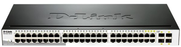 D-LINK SWITCH DGS-1210-48 10/100/1000Mbps Web Smart 97 50 DLSG128 1