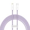BASEUS cable Type C to Apple Lightning 8-pin PD20W Power Delivery Dynamic Series CALD000105 1m purple