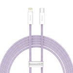 BASEUS cable Type C to Apple Lightning 8-pin PD20W Power Delivery Dynamic Series CALD000105 1m purple