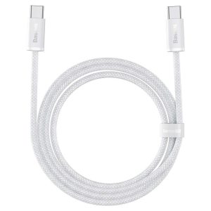 BASEUS cable Type C to Type C PD100W Power Delivery Dynamic Series CALD000202 1m white
