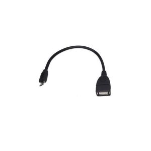 Adapter OTG MicroUSB to USB A black