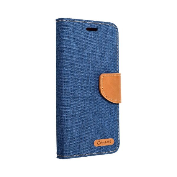 CANVAS Book case for IPHONE 6/6S blue