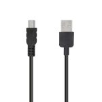Cable USB - Mini USB 1 meter black (navi / camera )