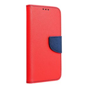 Fancy Book case for  SAMSUNG Galaxy J3/ J3 2016 red/navy