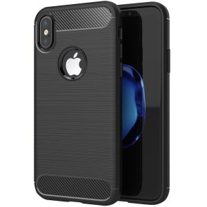 Forcell CARBON Case for IPHONE X black
