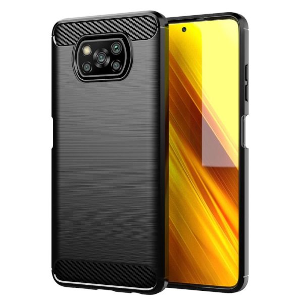 CARBON Case for XIAOMI POCO X3 black