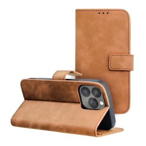 TENDER Book Case for IPHONE 13 PRO brown