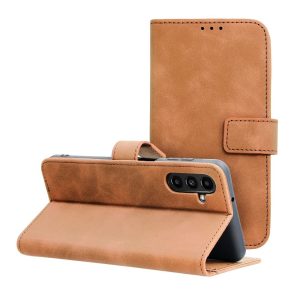 TENDER Book Case for SAMSUNG A13 5G / A04S brown