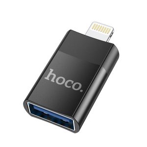 HOCO adaptor OTG from USB A (female) to Lightning 8-pin UA17 black
