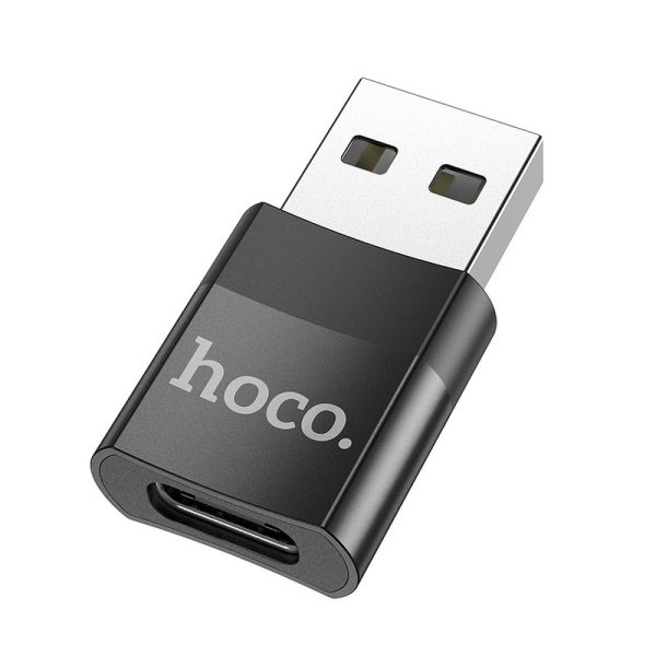 HOCO adaptor OTG from USB A (female) to Type C UA17 black