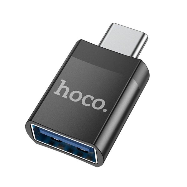 HOCO adaptor OTG from USB A (female) to Type C UA17 black