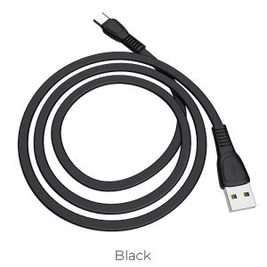 HOCO cable USB Noah charging data cable for Type C X40 1 metr black