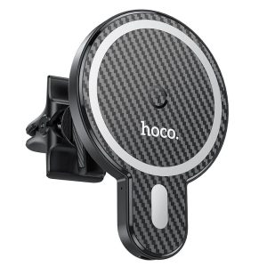 HOCO car holder to air vent with wilress charging support MagSafe charging Ultra-fast CA85 black