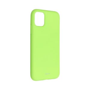 Roar Colorful Jelly Case - for iPhone 11 lime
