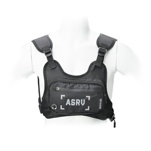 Sports bag on chest for mobile phone / keys etc black ( 4